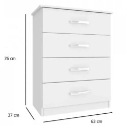 Comoda Maxi 4 Gavetas Evidencia 31105