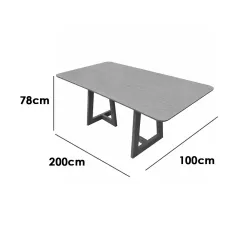 Mesa Montreal 200x100cm Minas Plac 45921
