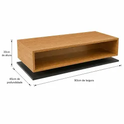 Mesa De Centro Ivana Retangular Grappa 90817