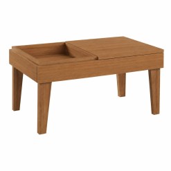 Mesa De Centro Ivana Retangular Grappa Cinamomo 11559