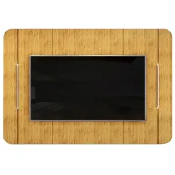 Painel Adele Para Tv Ate 65 Polegadas Com Led E 2 Portas Dj Cedro 62985