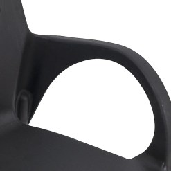Poltrona Deluxe Com Pes De Aluminio Forte Plastico 20046