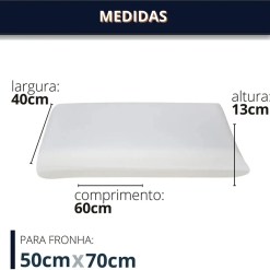 Travesseiro Nasa Total Da Fibrasca 52251