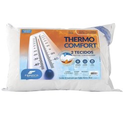 Travesseiro Thermo Comfort Fibrasca Branco 48948