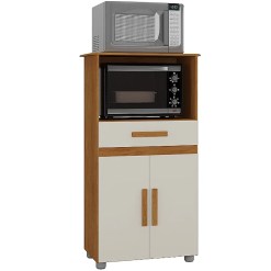 Balcao Multiuso Havana 2 Portas 1 Gaveta Atualle Madeirado Naturale 86135