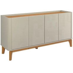 Buffet Flip 160cm Patrimar 4 Portas Off White Cinamomo 27131