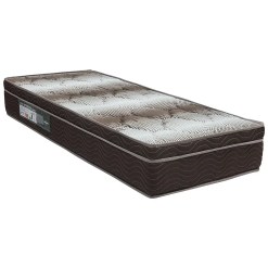 Colchao Light Ortopedico 88x188 Solteiro Ortobom Marrom 72844