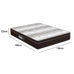 Colchao Light Ortopedico Casal 138x188x23cm Ortobom 80148