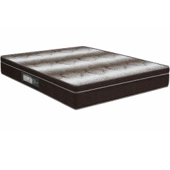 Colchao Light Ortopedico Queen 158x198x23cm Ortobom Marrom 62605