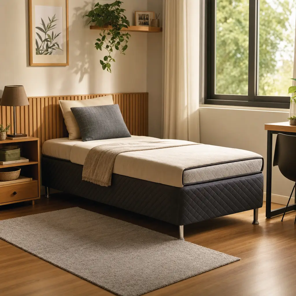 Como escolher cama box solteiro altura e tamanho para caber no quarto