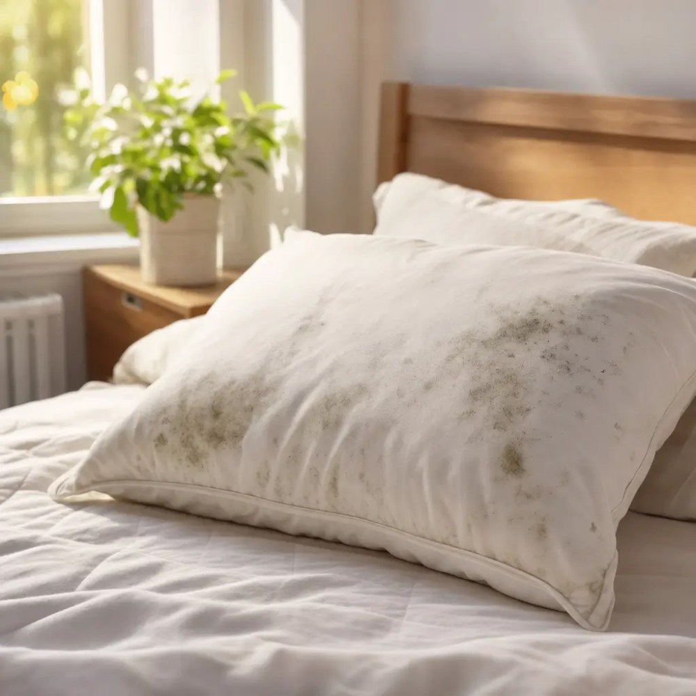 Como tirar cheiro de mofo do travesseiro sem odor travesseiro branco com manchas de mofo na cama