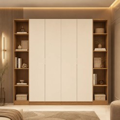 Conjunto Modulado K007 Com 4 Portas 4 Gavetas 4 Pecas Kappesberg 18338