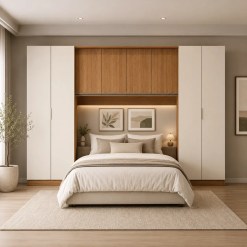 Conjunto Modulado K020 Com 4 Portas 4 Gavetas 3 Pecas Kappesberg 63173