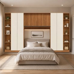 Conjunto Modulado K025 Com 8 Portas E 4 Gavetas 5 Pecas Kappesberg 41156