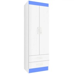 Guarda Roupa Atalaia 2 Portas 2 Gavetas Solteiro Evidencia Flex 79477