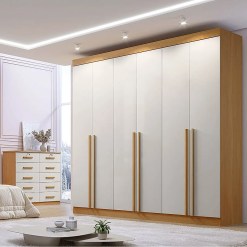 Guarda Roupa Milano Casal 6 Portas 8 Gavetas D Doro 60098