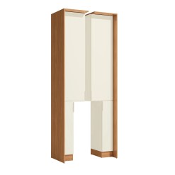 Guarda Roupa Par De Torre Alta T800 Modulo 4 Portas Kappesberg 94385