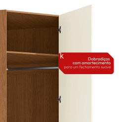 Guarda Roupa T808 Modulo Canto Obliquo 1 Porta Kappesberg 88260