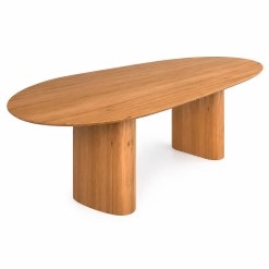 Mesa Florenca 240x120cm Sem Vidro Minas Plac Cinamomo 91905