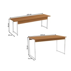Mesa De Madeira Com 2 Bancos Li013 Kappesberg 92197