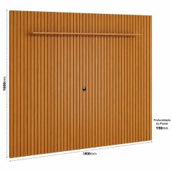 Painel Master 180cm Para Tv Ate 65 Polegadas Ripado Edn 87749