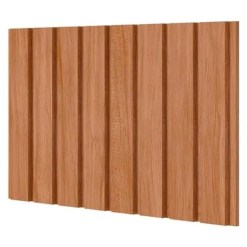 Painel Ripado Divina Esplendida Celeste Aurea 80cm Mgm Cinamomo 19124