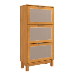 Sapateira Vivare 3 Portas Patrimar Cinamomo 95956