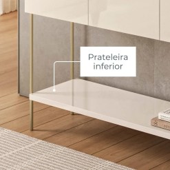 Aparador Porto 3 Portas Madetec 32773