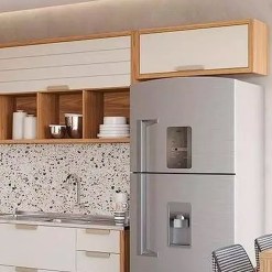 Armario Aereo Eloise 80cm Geladeira 1 Porta Mgm 70433
