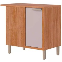 Balcao Eloise De Canto 1 Porta Mgm Cinamomo Off White 45948