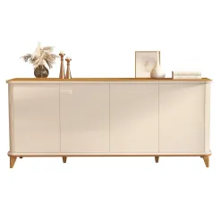 Buffet Aron 4 Portas Edn Off White Cedro 66855
