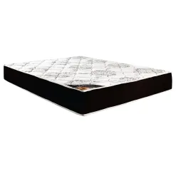 Colchao Classic Lestespuma Casal 19x138x188xcm Branco Com Preto 13161