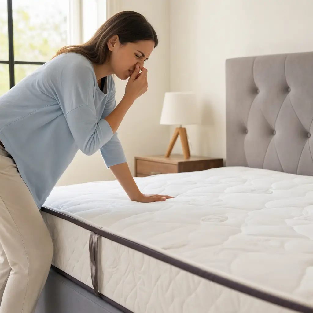 Colchão novo com cheiro forte é normal como tirar mulher cheirando colchão