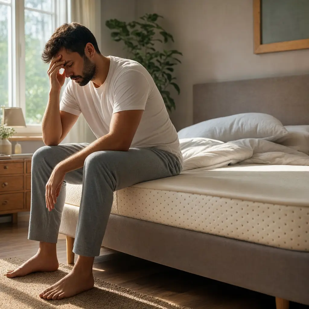 Colchão viscoelástico esquenta? por que acontece homem com calor na cama