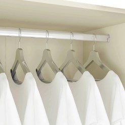 Guarda Roupa Imperatriz Solteiro 4 Portas 2 Gavetas Reflecta Com Led Gelius 57345