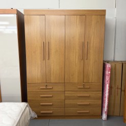 Guarda Roupa Monaco Solteiro 4 Portas 8 Gavetas D Doro 13047