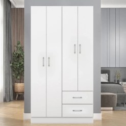 Guarda Roupa Panama Solteiro 4 Portas 2 Gavetas Fellicci 32840