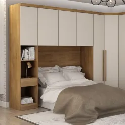 Guarda Roupa Rizon Modulo Aereo Casal 4 Portas Novo Horizonte 13836