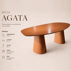 Mesa Agata Universo Decor 160x90cm 25698