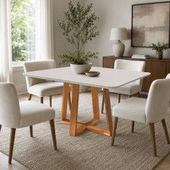 Mesa Atenas 120x80cm Mundial 80137