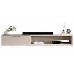 Nicho Suspenso Liso 140cm Com 1 Gaveta Jb Bechara Fendi 65099