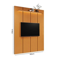 Painel Estone Sem Nicho 180cm Para Tv Ate 75 Polegadas Edn 53215