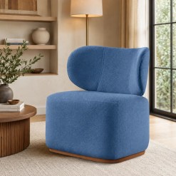 Poltrona Decorativa Sun Em Boucle Prensar 98205