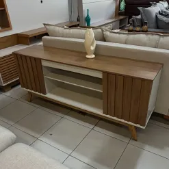 Rack Malibu Para Tv Ate 60 Polegadas 2 Portas Germai 24416