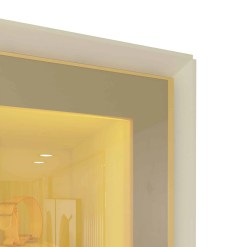 Sapateira Magnifica 2 Portas Reflecta Com Led Gelius 63090