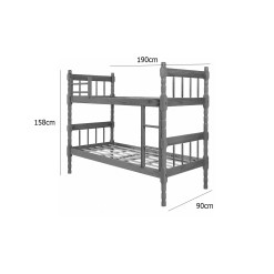 Beliche Milao Torneada Para Colchao 188x88 Disamoveis 25586