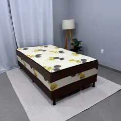 Cama Box Sonho Bom Solteirao 108x188x55cm Nosso Sonho 70340