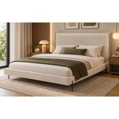 Cama Flora Casal Com Cabeceira Bonan 80055