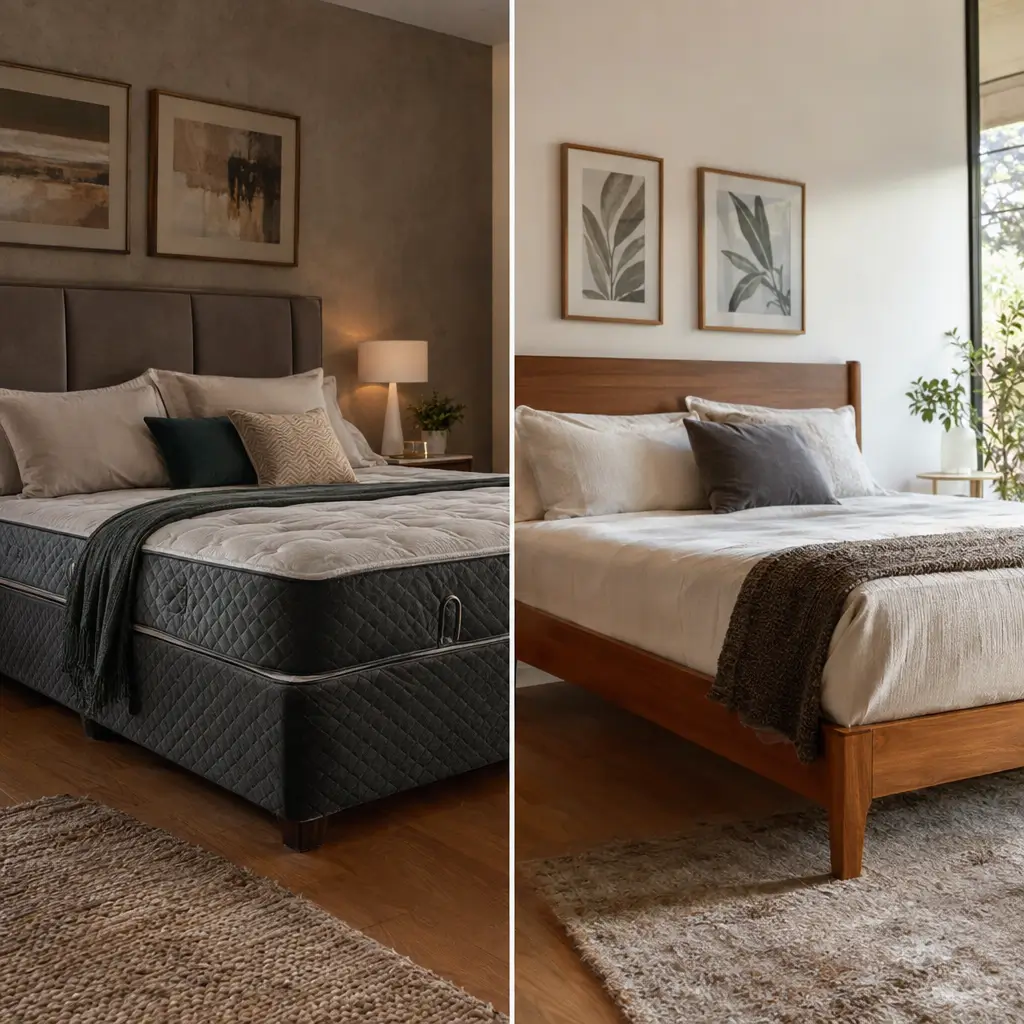 Cama box ou cama tradicional: qual escolher? Quartos com camas diferentes e decoração aconchegante