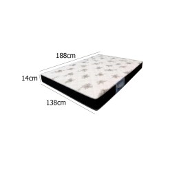 Colchao Sante Casal 14x188x138cm D33 Nosso Sonho 80533